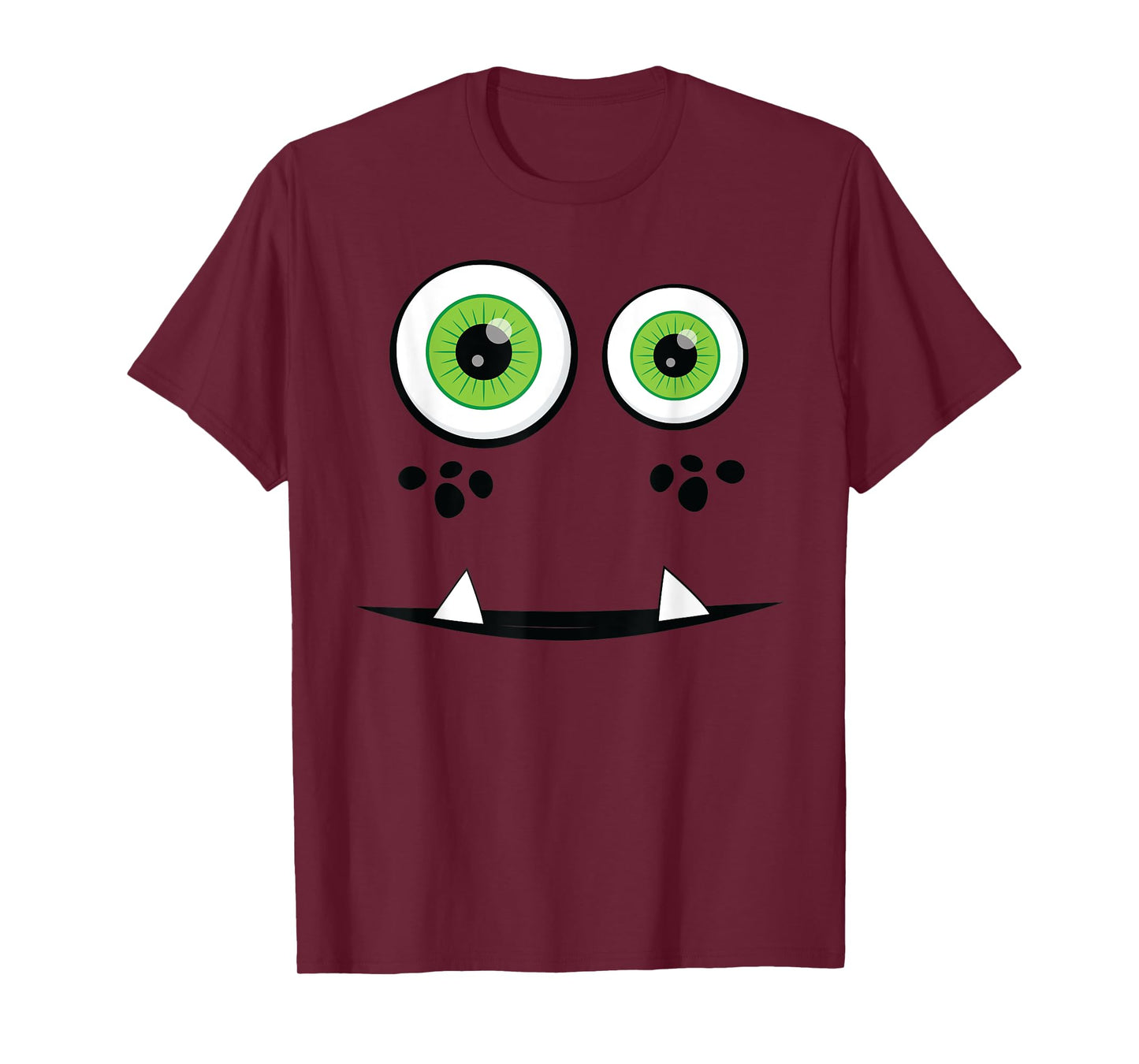 Halloween Shirt Cute Monster Face Halloween Group Costume T-Shirt