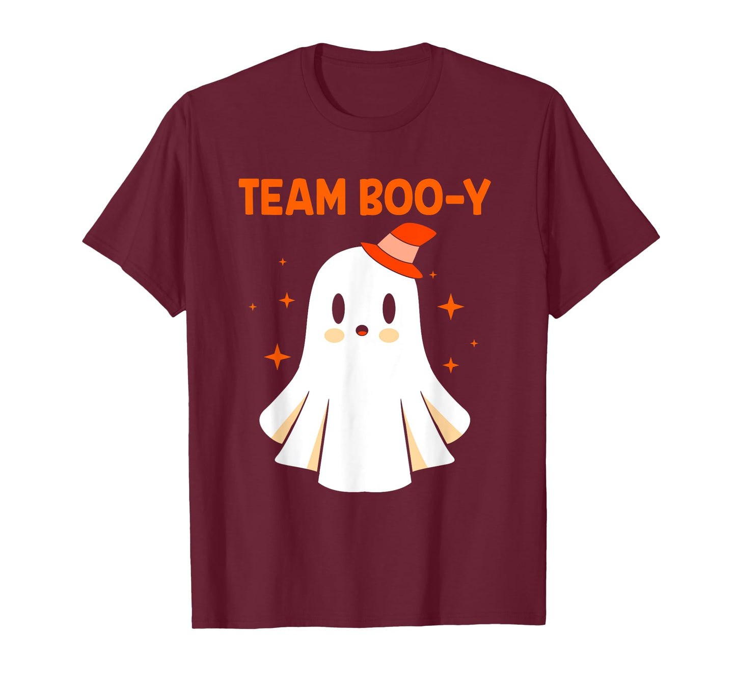 Halloween Team Booy Team Boy Gender Reveal T-Shirt