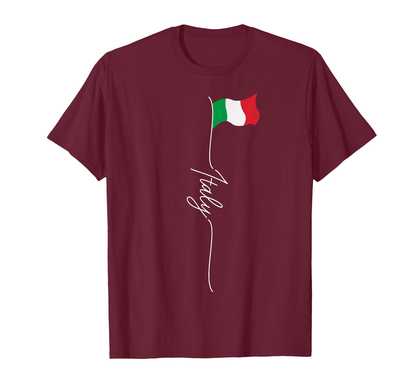 Italy, Bandiera Italiana Italy Flag, Italian Patriotic Flag T-Shirt