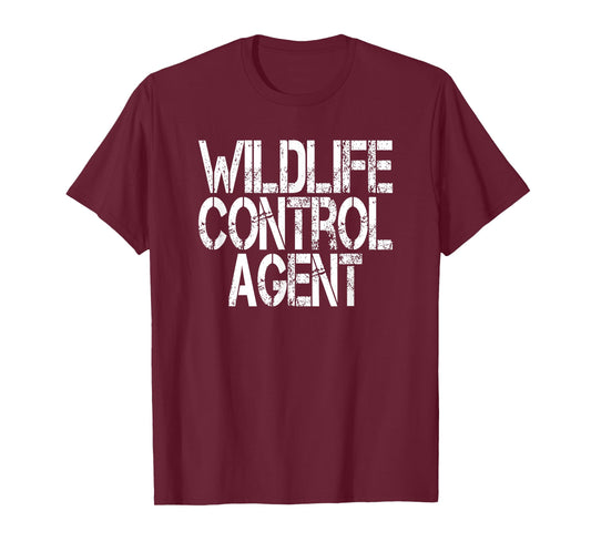 Wildlife Control Agent Halloween Costume T-Shirt Game Warden T-Shirt