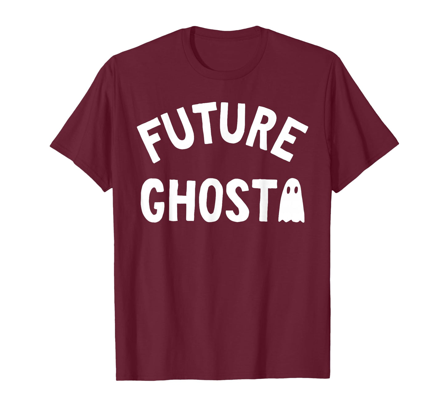 Future Ghost Spooky Season Halloween Trick Or Treat Retro T-Shirt