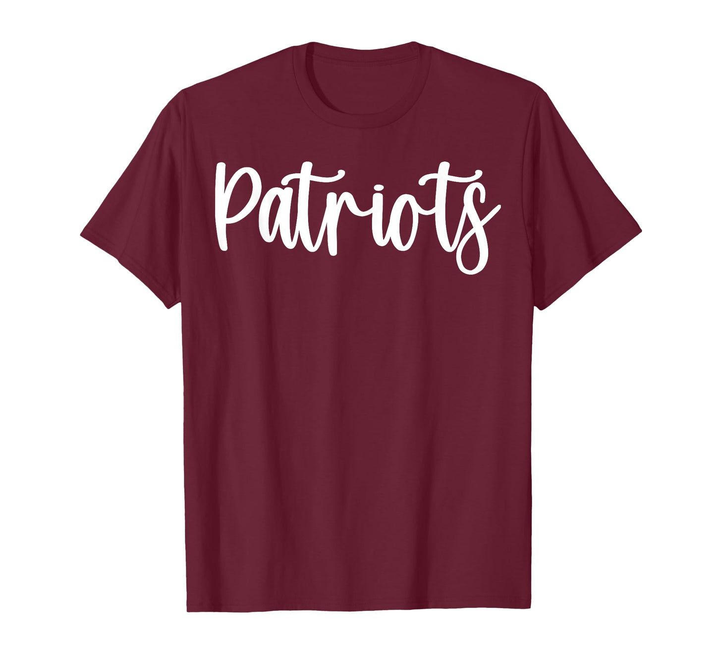 Patriots School Spirit Team Mascot Game Night T-Shirt