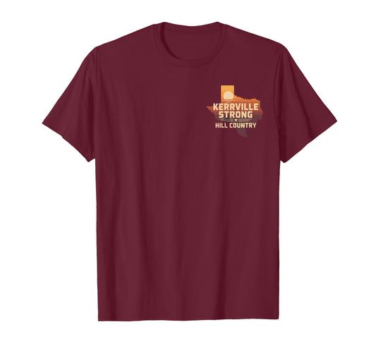 Kerrville Strong Hill Country Texas Pride Rustic Style T-Shirt