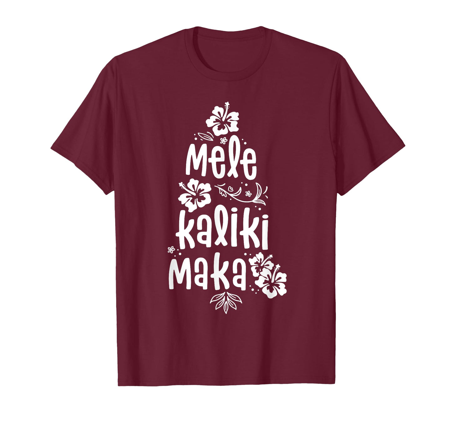 Mele Kalikimaka Christmas Hawaiian Xmas Vacation T-Shirt