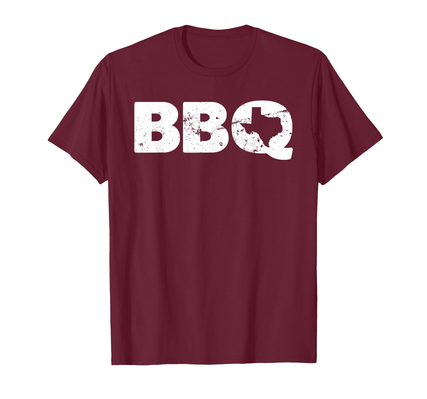 Texas BBQ novelty Texas barbecue and map vintage BBQ T-Shirt