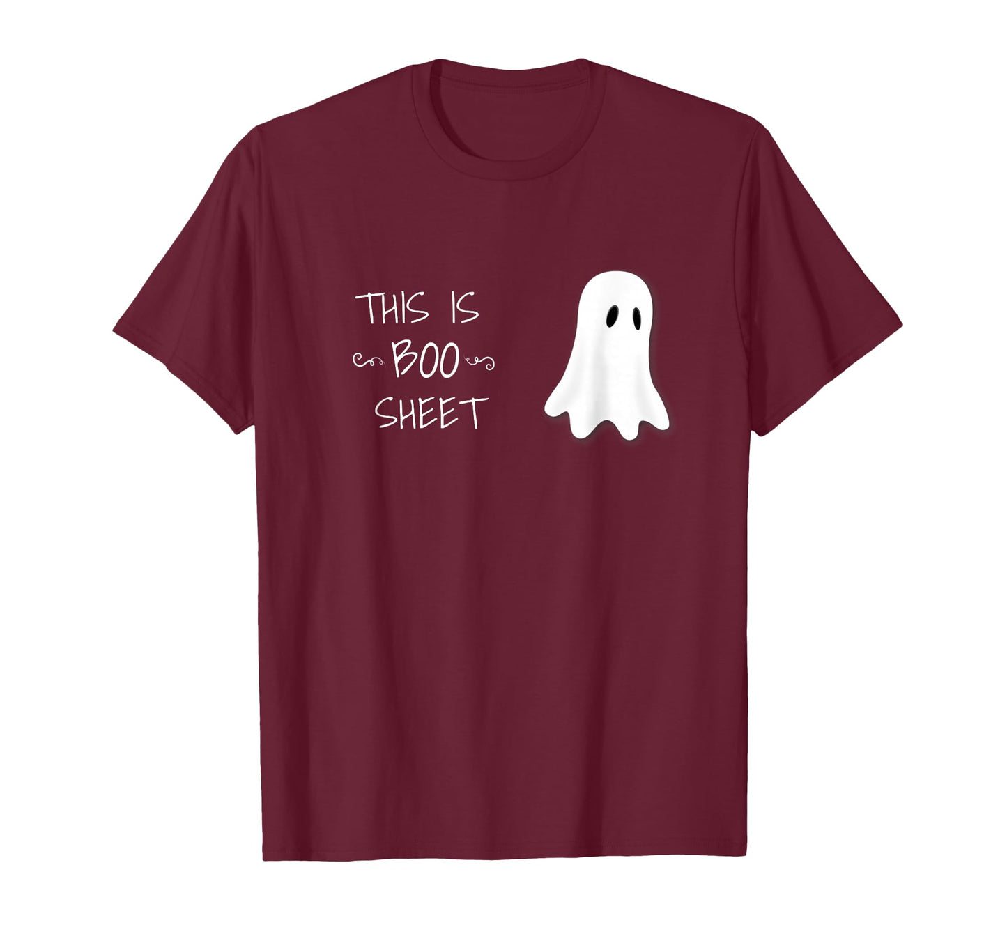Funny Halloween ghost This is Boo Sheet t-shirt T-Shirt