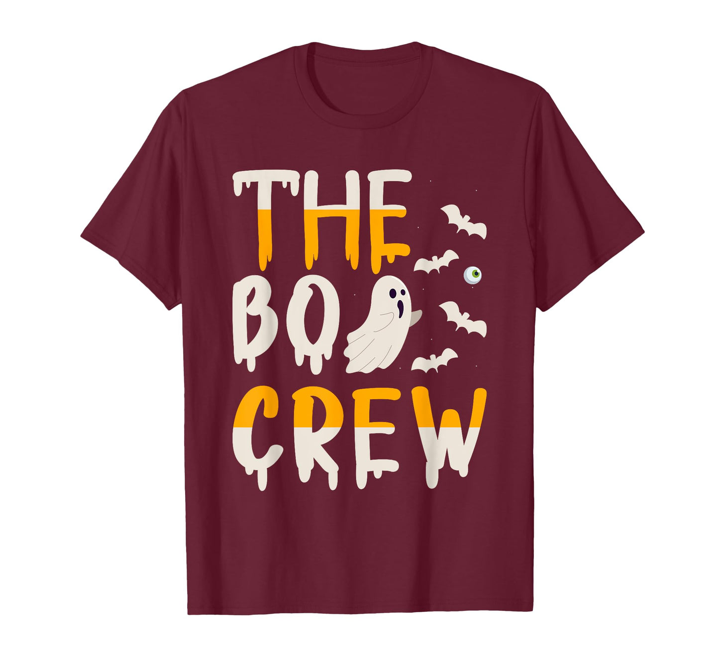 The Boo Crew Halloween Ghost Trick Treat Outfit T-Shirt