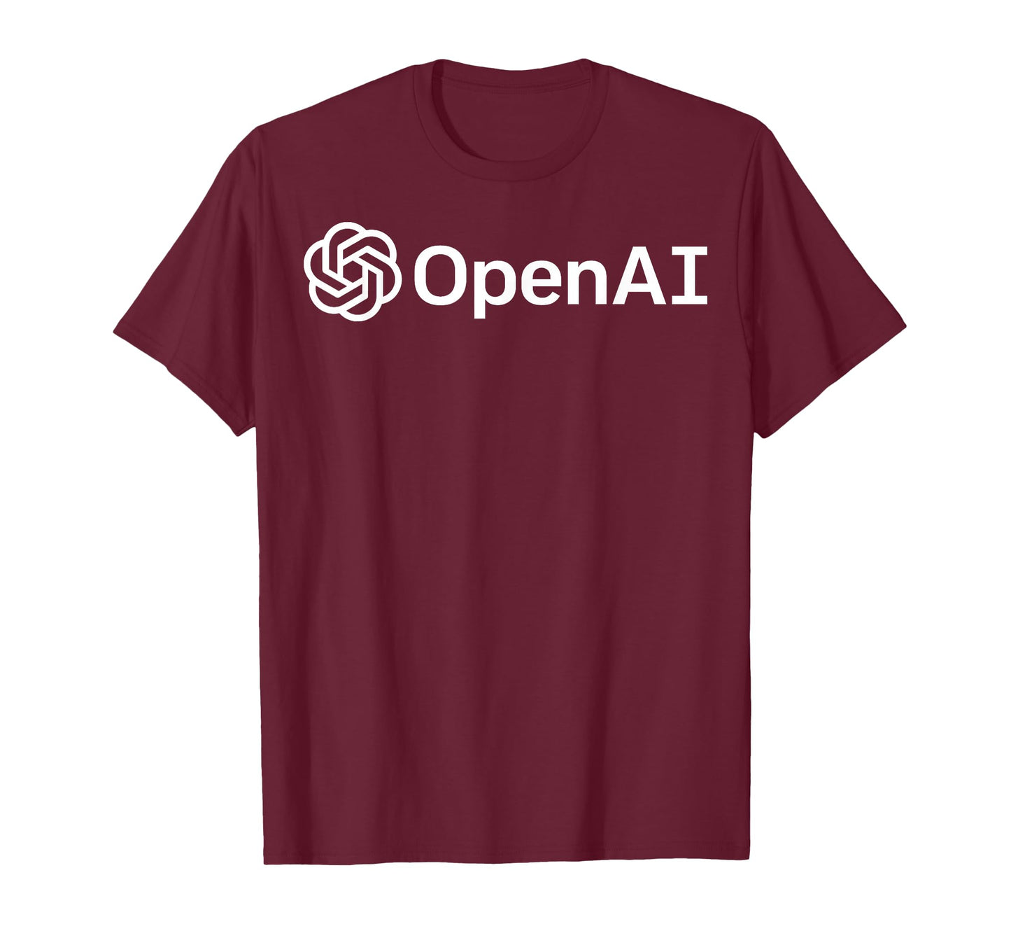 MathWare Geeky OpenAI Artificial Intelligence Computer Programmer Black T-Shirt