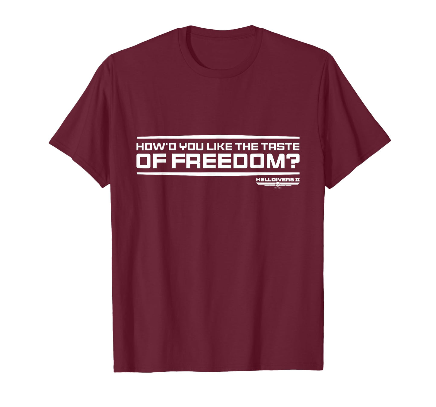 Helldivers 2 Sony PlayStation Video Game Taste Of Freedom T-Shirt