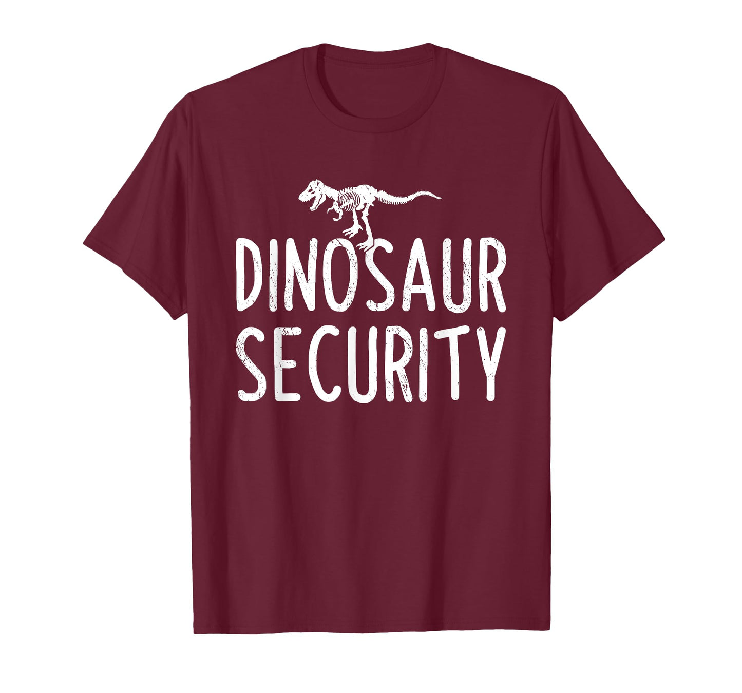 Dinosaur Security Funny Halloween Dino Species Dinosaur T-Shirt