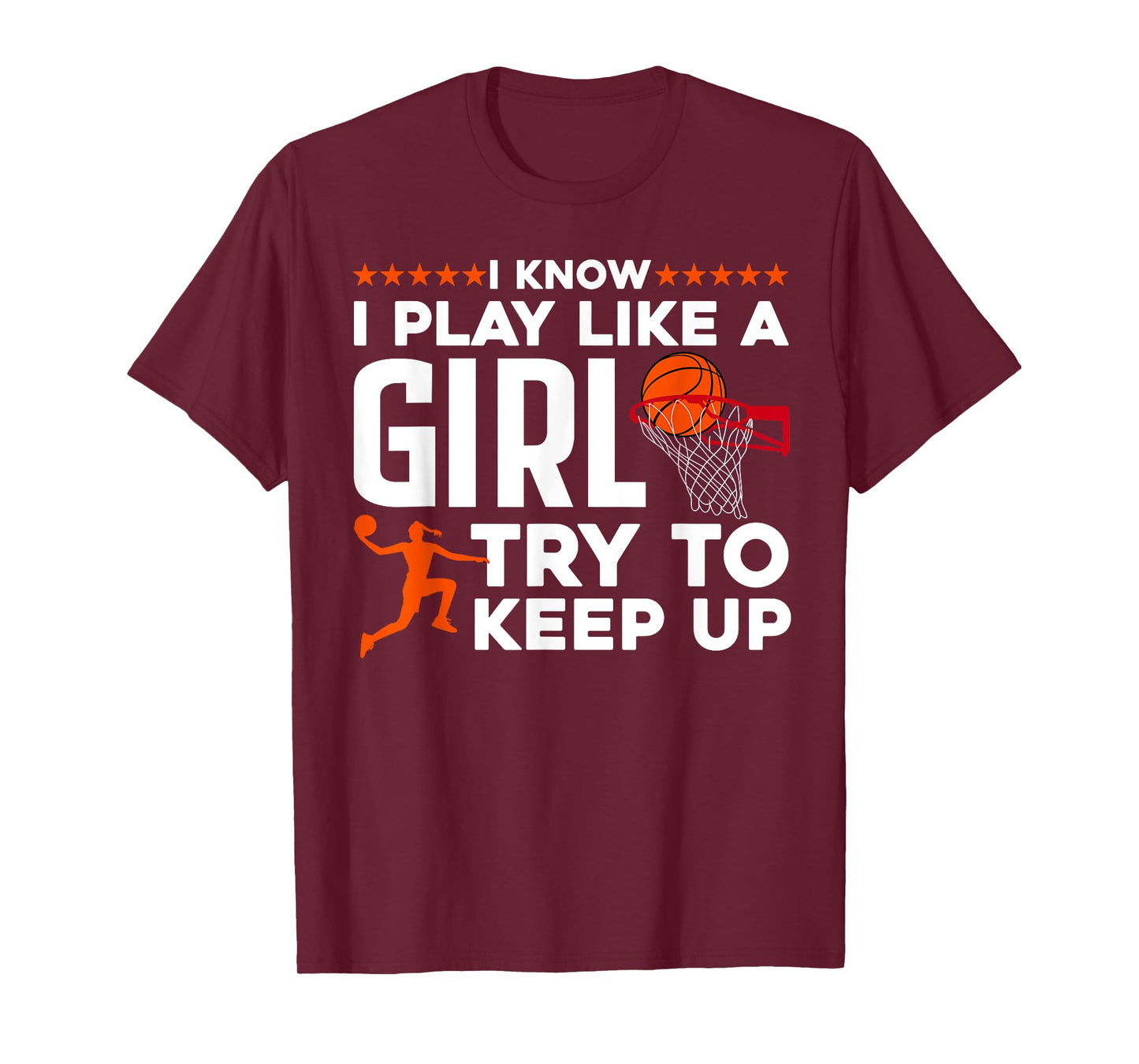 Cool Basketball For Girl Women College Basketball Team Coach T-Shirt