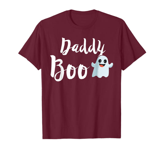 Daddy Boo Halloween Family Matching Ghost Dad T-Shirt