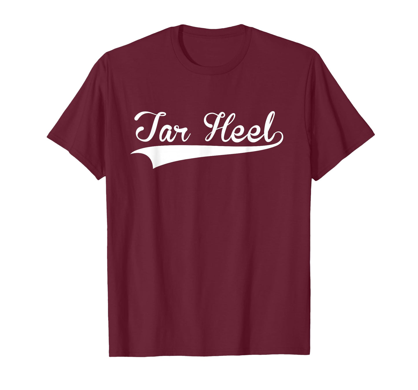 TAR HEEL Baseball Vintage Retro Font T-Shirt