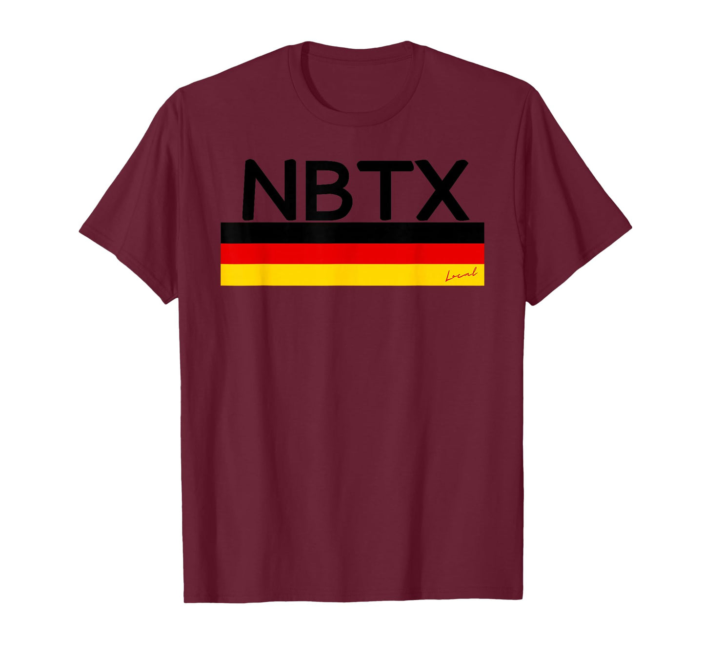 NBTX New Braunfels Texas Local Tee T-Shirt