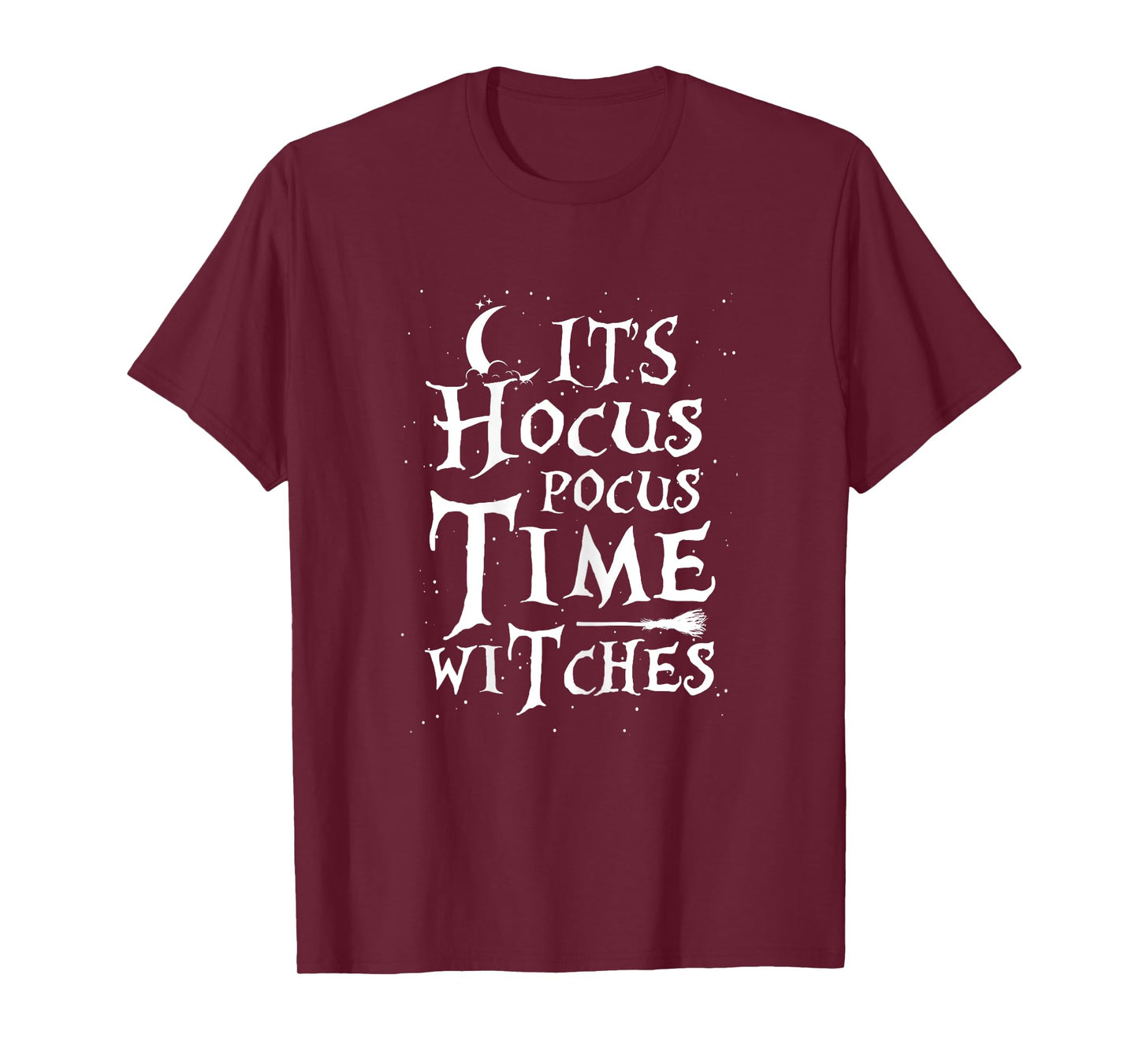 It's Hocus Pocus Time Witches Cute Halloween T-Shirt