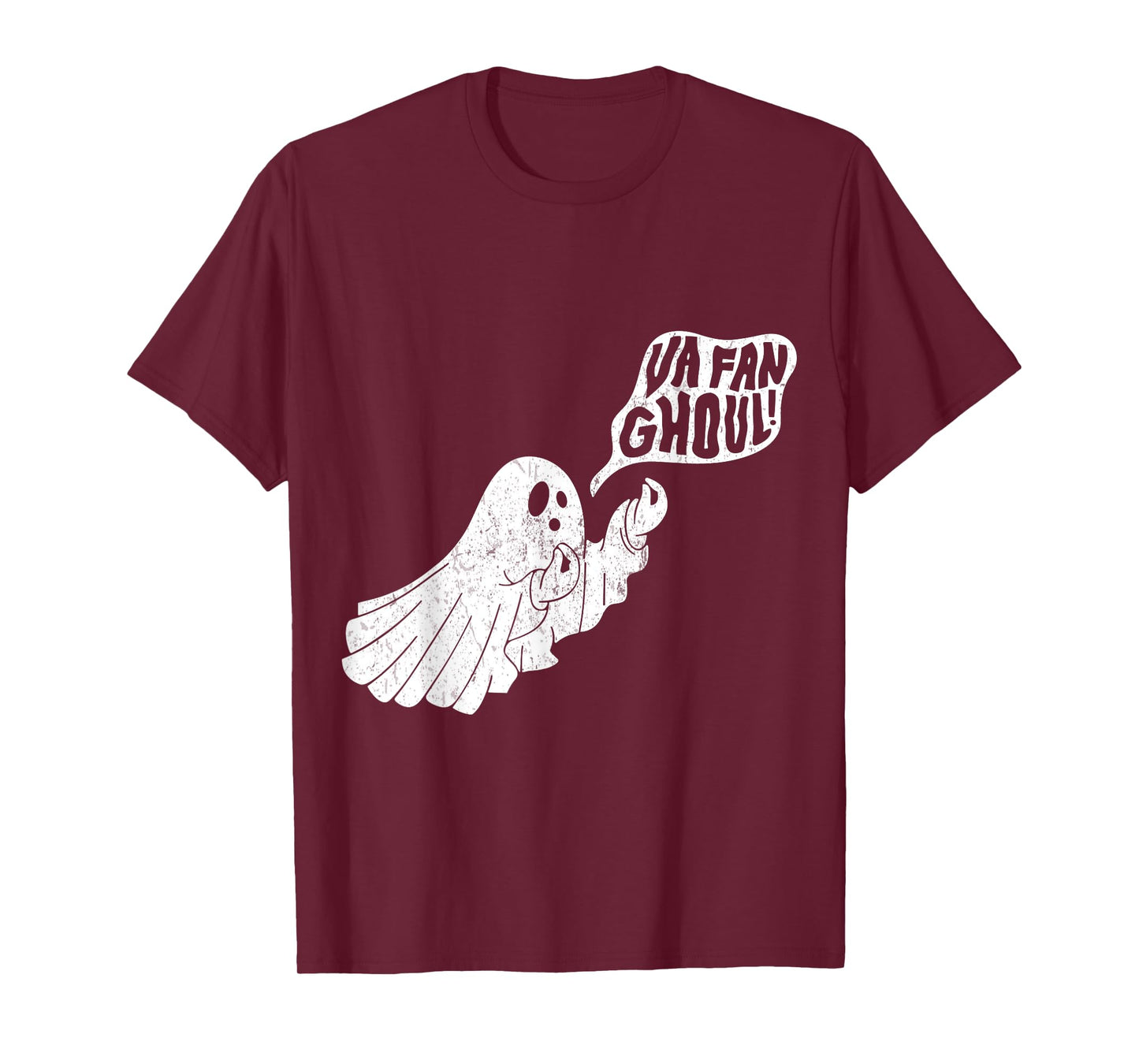 VA Fan Ghoul Funny Italian Ghost Halloween T-Shirt