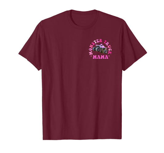 Monster Truck Mom in My Monster Truck Mama Era 2 Sided T-Shirt