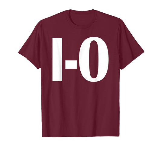 I-O Couples Matching Ohio Sports Football Funny Fun T-shirt T-Shirt
