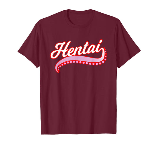 Funny Hentai Anime Shirt - Hentai Tentacle Tail Gag Tee T-Shirt