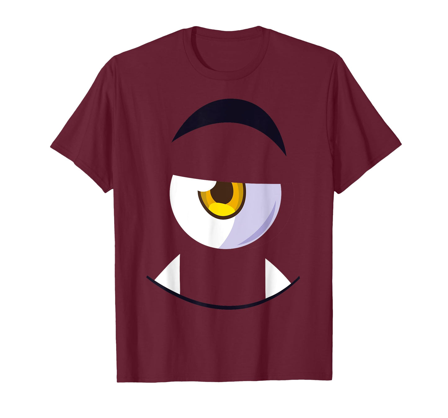 Cute Scary Monster Eyeball Face Halloween Costume Kids Boys T-Shirt