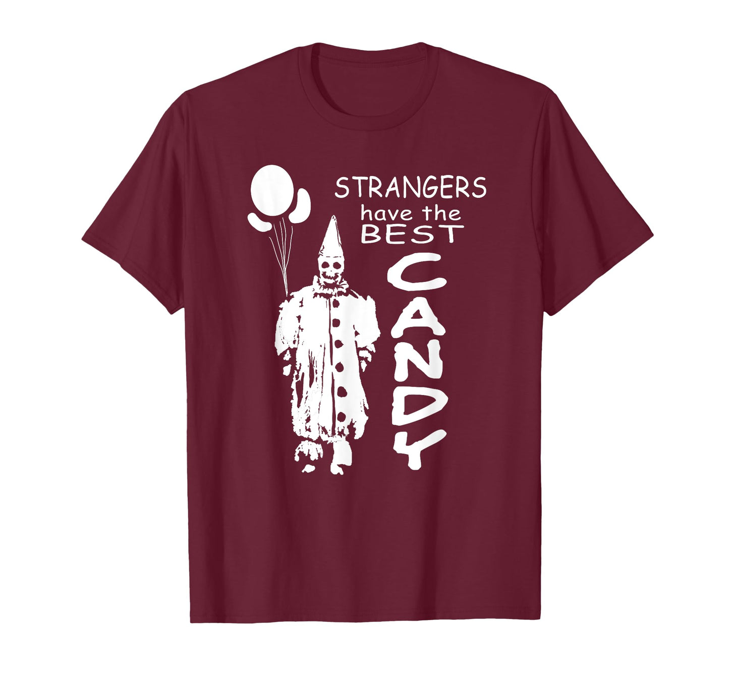 Clown Tshirt Vintage Style Creepy Halloween Shirt T-Shirt