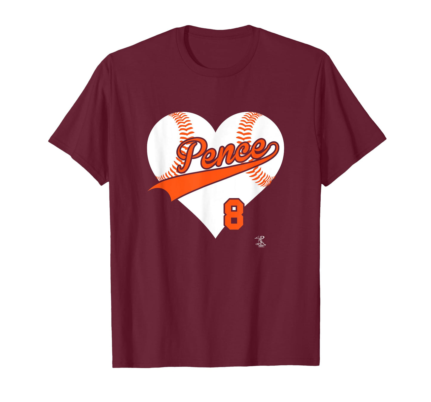 Hunter Pence Baseball Heart Gameday T-Shirt