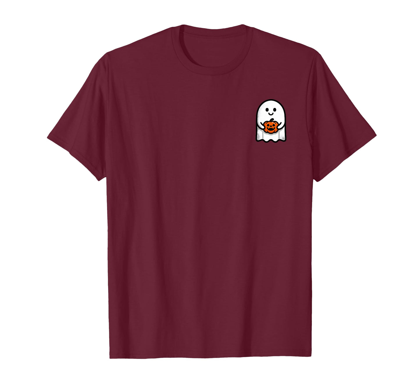 Funny Halloween Ghost Pumpkin Pocket Cute My Boo Halloween T-Shirt