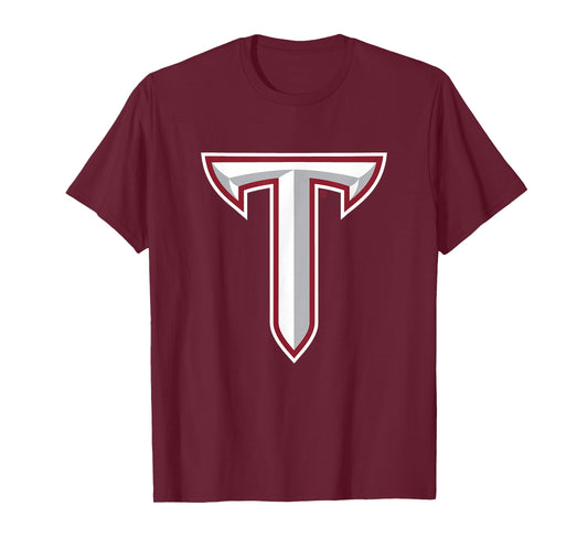 License Champs | Troy University Trojans | Official NCAA Merch | Black T-Shirt