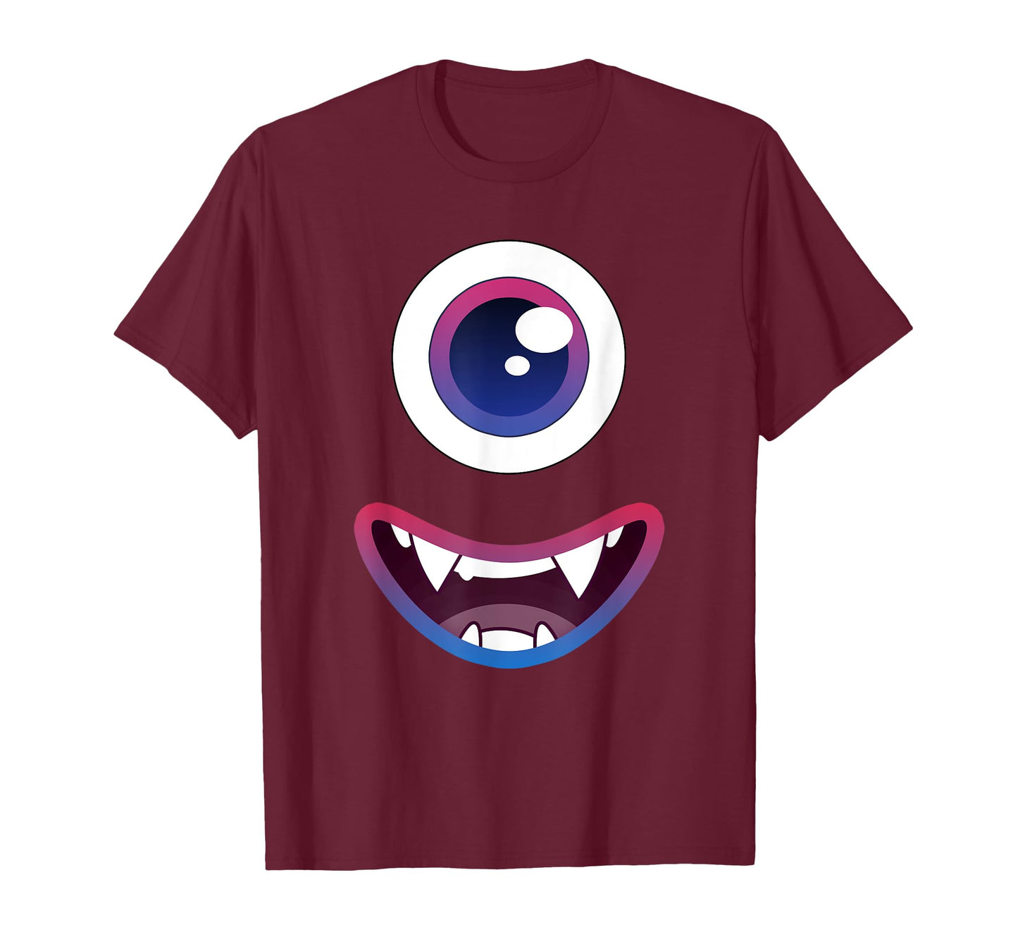 Monster Face Halloween T-Shirt