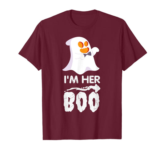 I'm Her Boo Halloween Ghost Matching Couple For Him Cute T-Shirt