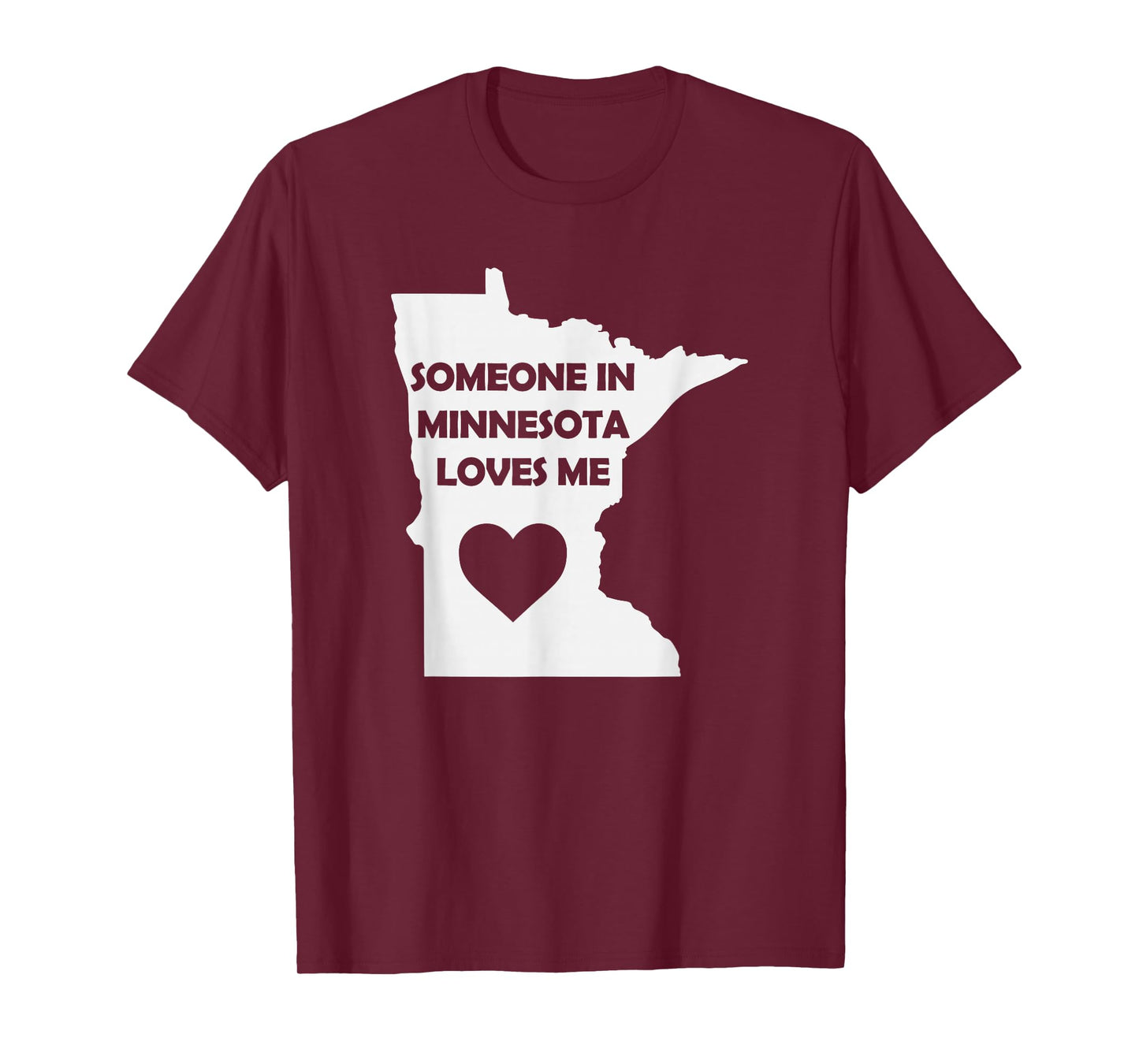 Someone In Minnesota Loves Me Family for Adults Kids Girls T-Shirt