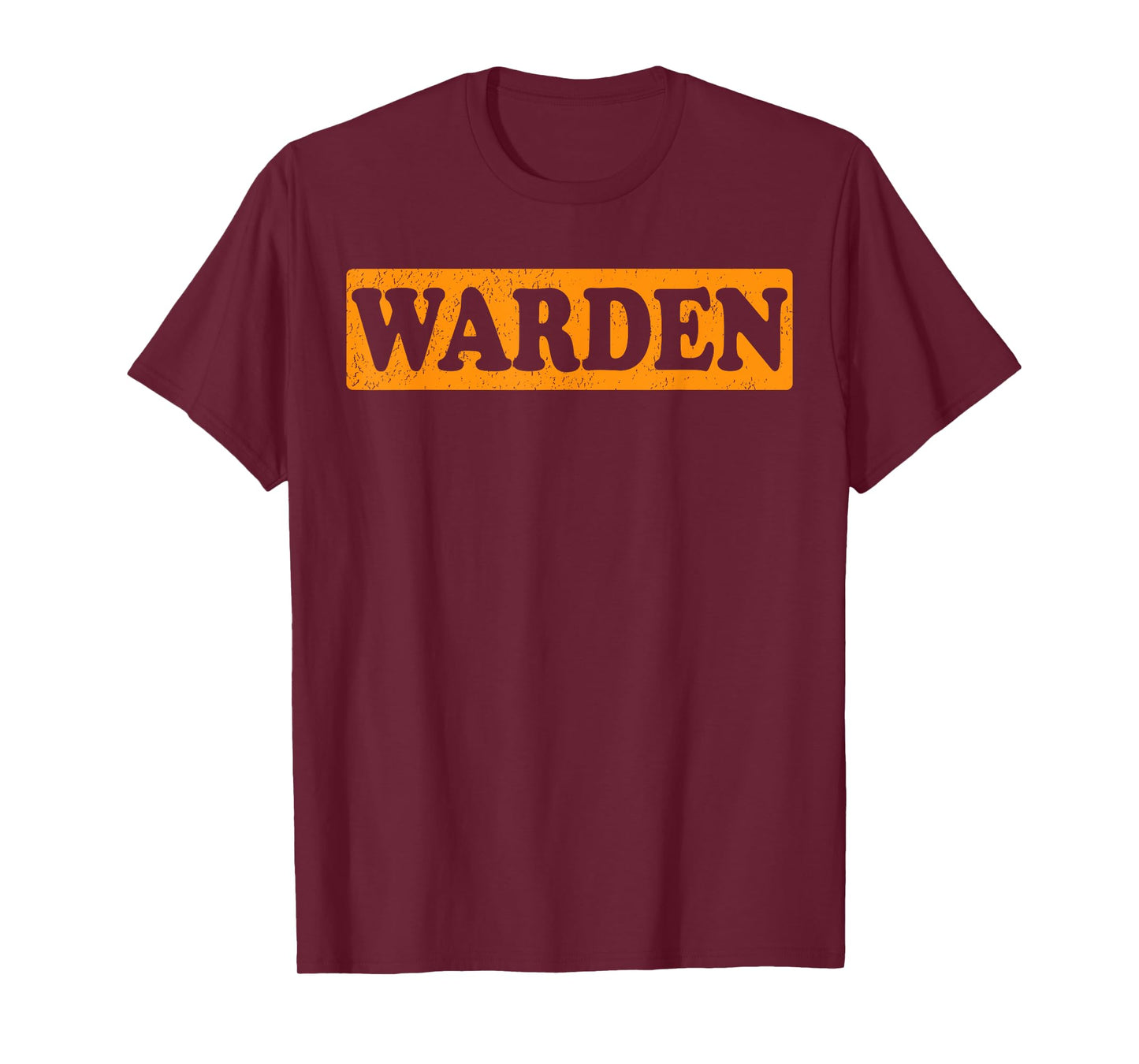 Warden Halloween Costume T-Shirt
