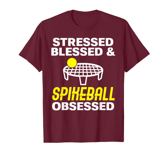 Spikeball game for backyard beach park indoor spike ball Men Women Girls Kids T-Shirt