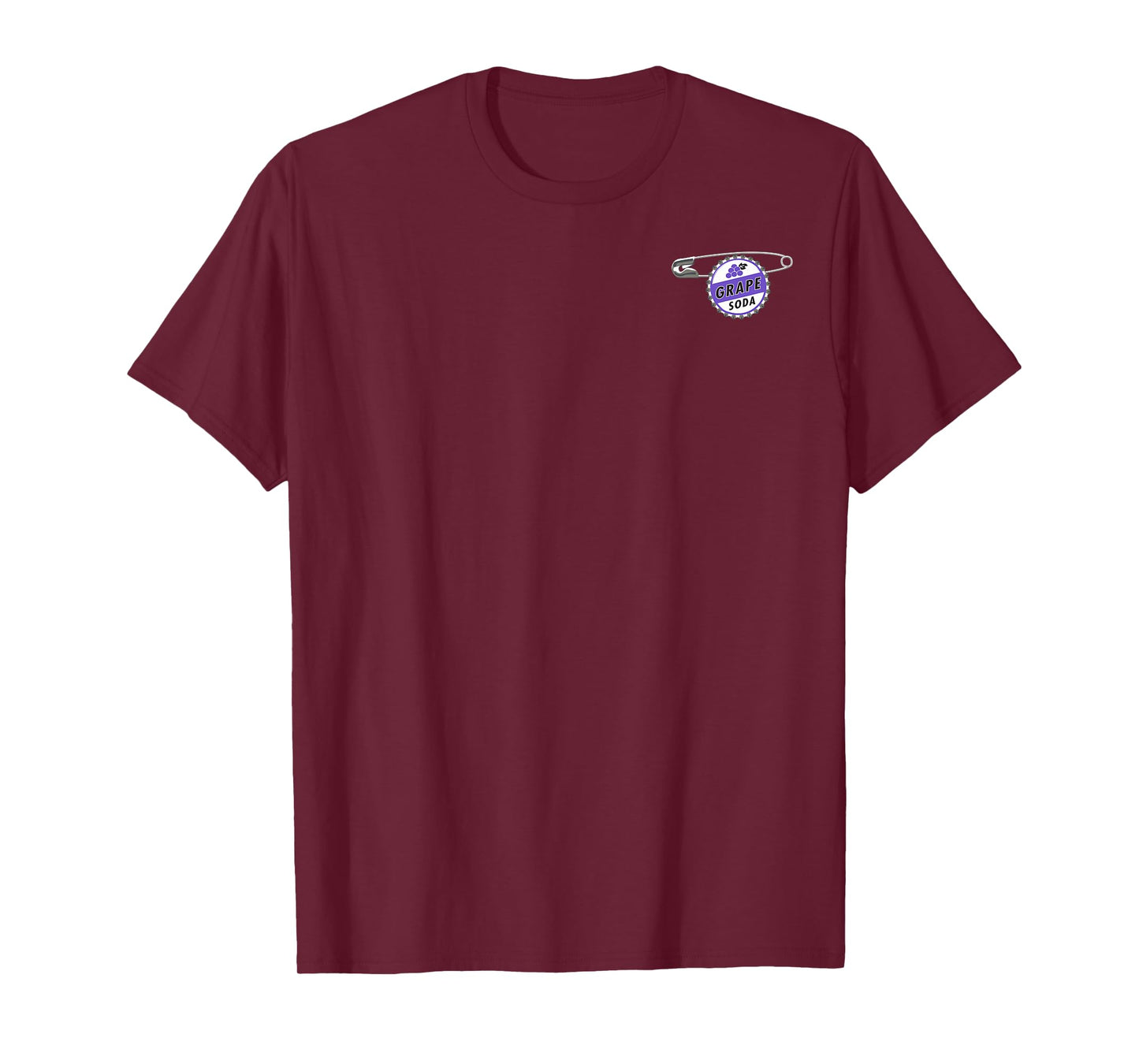 Disney Pixar Up Grape Soda Ellie Badge Small Pocket Logo T-Shirt
