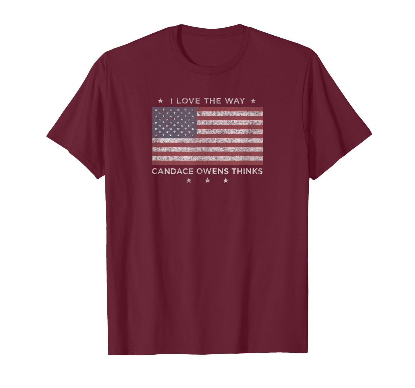 I Love The Way Candace Owens Thinks - For 2024 President T-Shirt