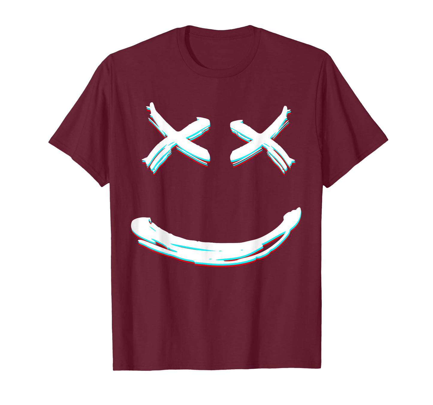 X Eyed Smile Face | X Eyes T-Shirt