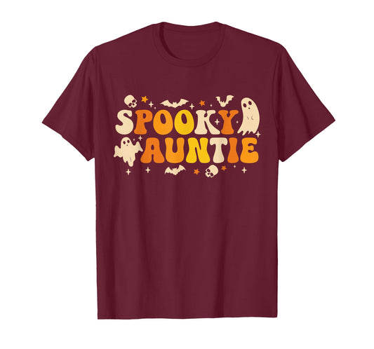 My Spooky Auntie Funny Aunt Halloween Costume Outfit Women T-Shirt
