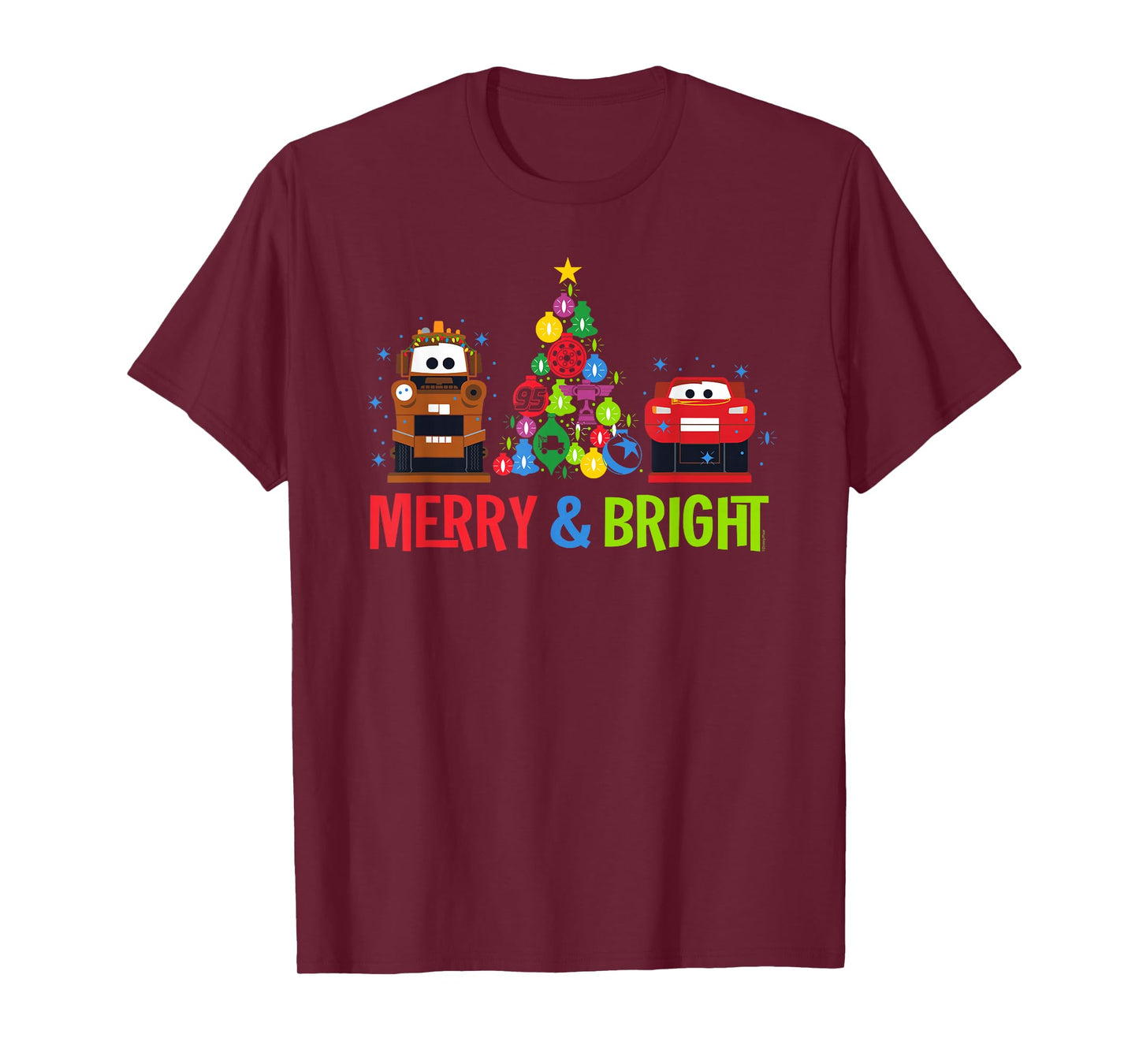 Disney and Pixar's Cars Christmas Holiday Nutcrackers T-Shirt
