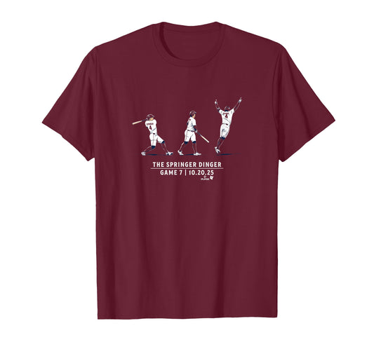George Springer - The Game Seven Dinger - Toronto Baseball T-Shirt