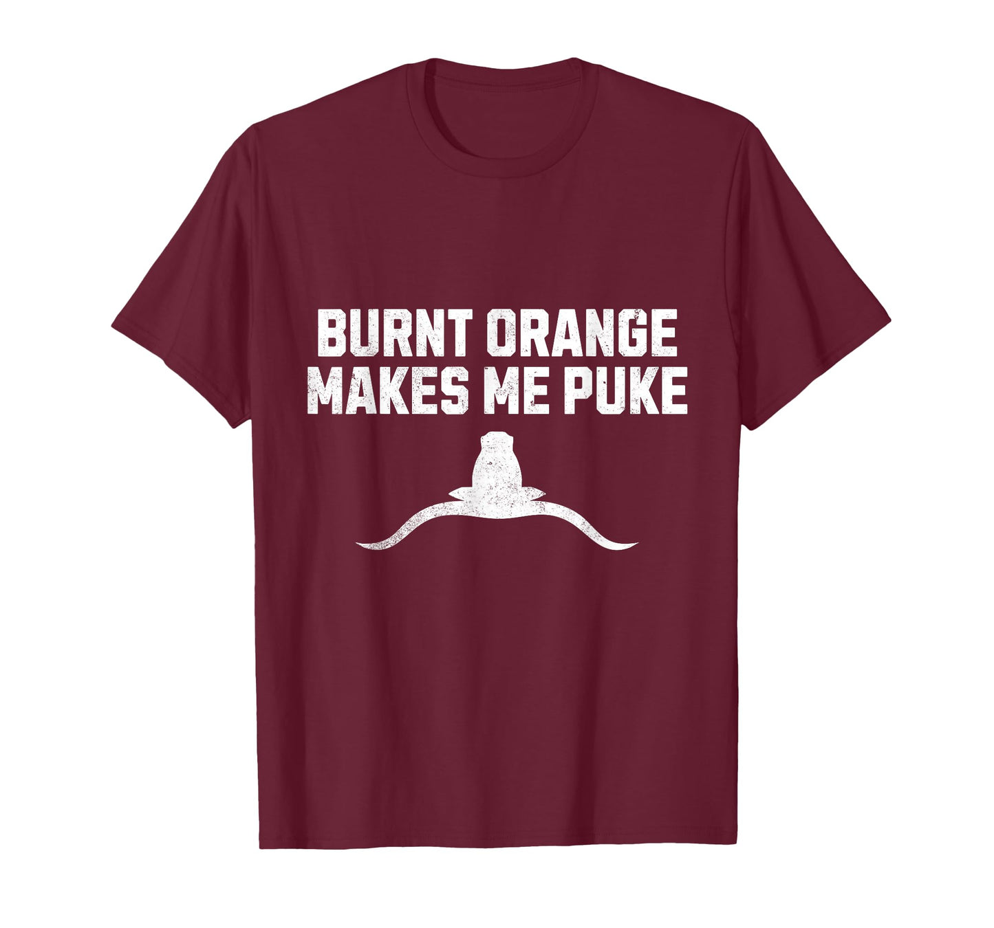 Burnt Orange Makes Me Puke T-Shirt