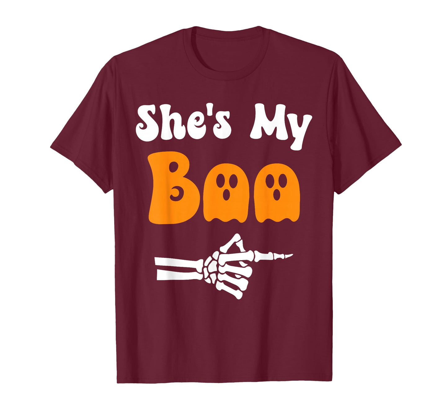 She's My Boo Funny Matching Halloween Couples She's My Boo T-Shirt