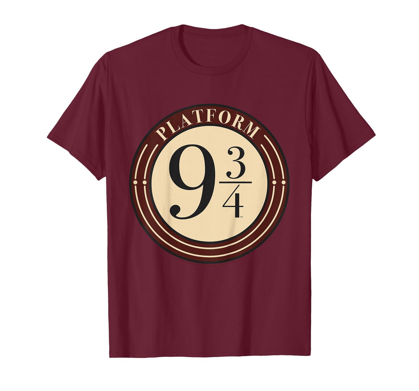 Kids Harry Potter Platform 9 &3/4 Simple Logo T-Shirt