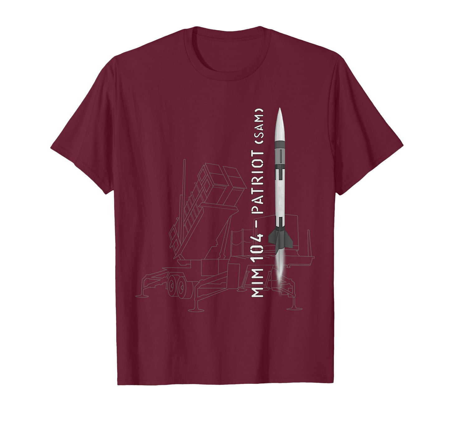 MIM 104 Patriot Surface for Air Rocket T-Shirt