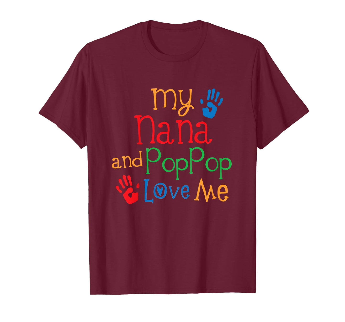 Kids My Nana and PopPop Love Me T-Shirt
