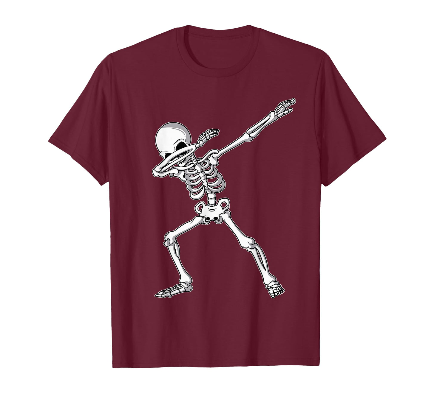 Dabbing Skeleton Shirt Kids Adult Dab Boys Funny Halloween T-Shirt