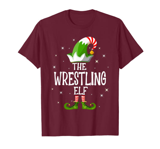 The Wrestling Elf Family Matching Group Christmas T-Shirt