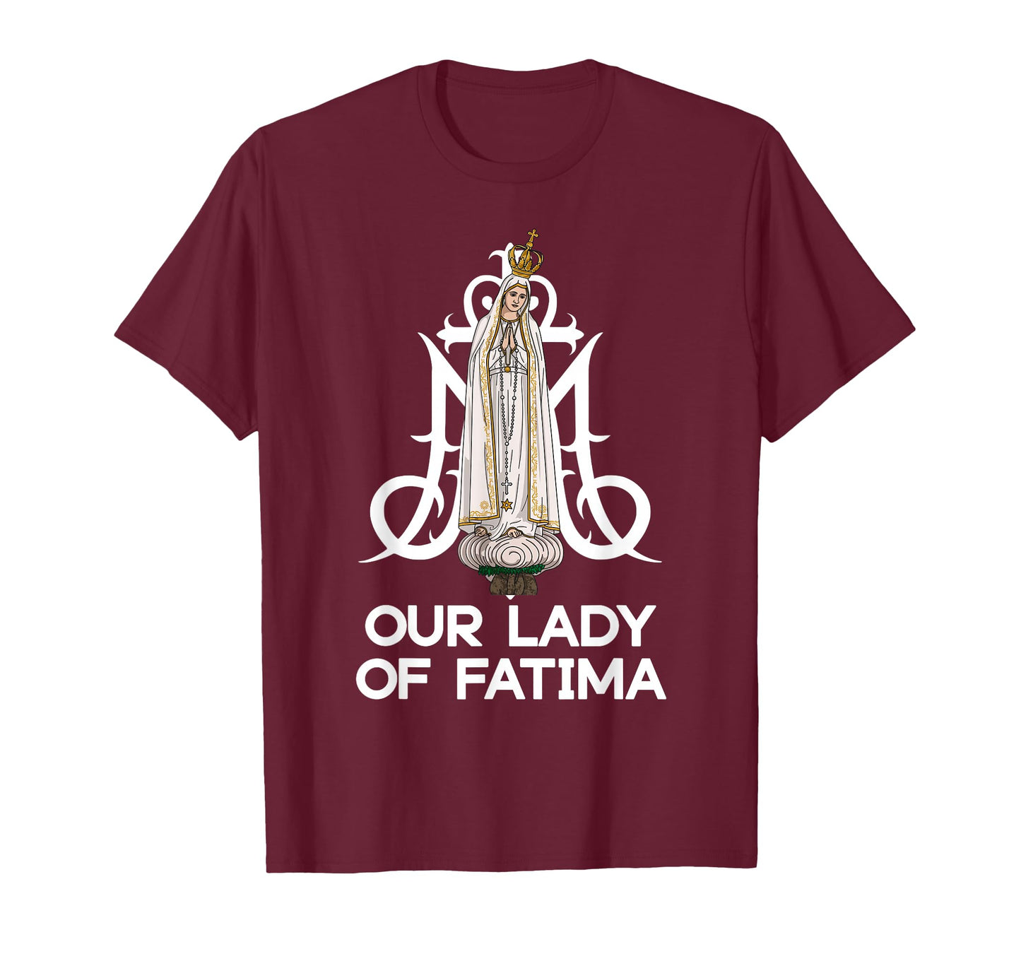 Our Lady of Fatima Marian Catholic T-Shirt
