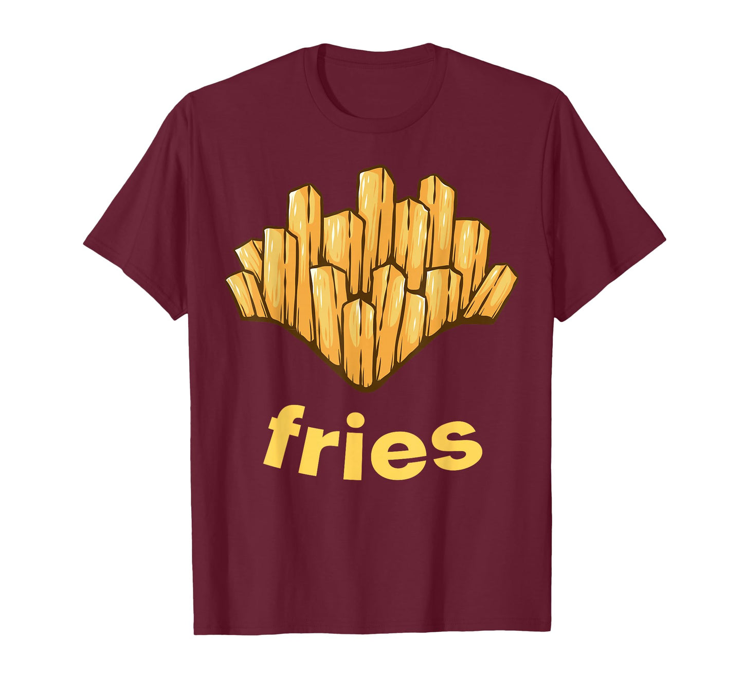 French Fries Costume French Fry Easy DIY Costume French Fry T-Shirt