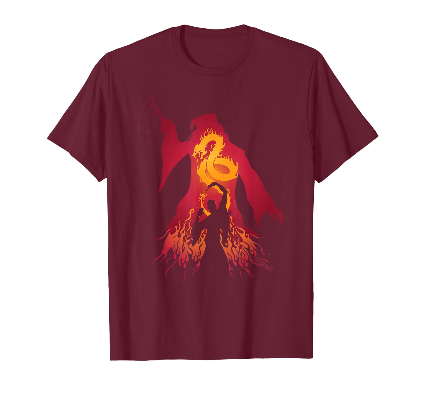 Harry Potter Fiery Dumbledore vs. Voldemort T-Shirt