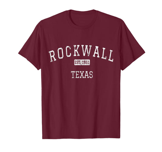 Rockwall Texas TX Vintage T-Shirt
